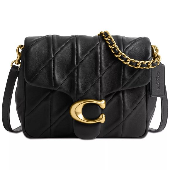 Coach Handbags - Coach Times Square Tabby Shoulder Bag With Quilting - Black